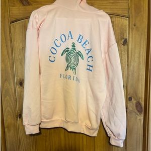 Size Medium Pink hoodie